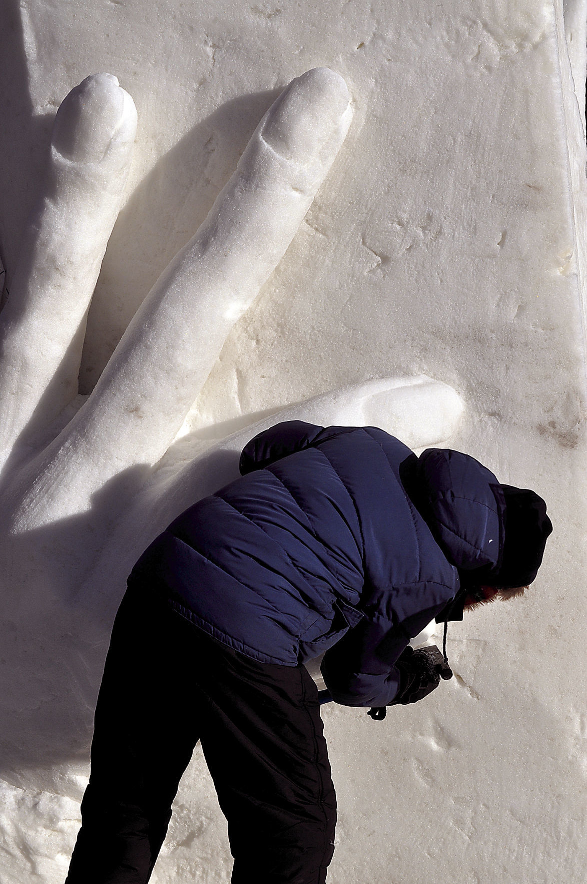 Snow Sculpting 8